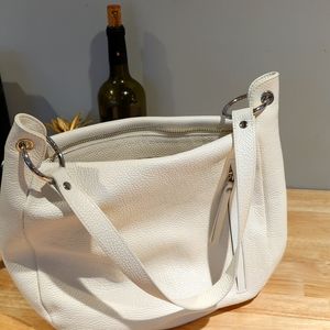 Valentina Italian Leather Shoulder Bag